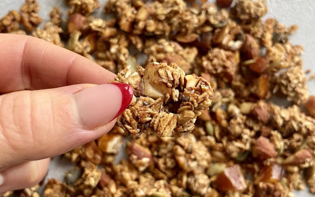 Crunchy Banana Bread Granola