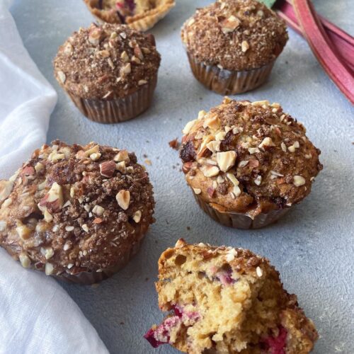 Rhubarb Muffins