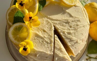 Vegansk Citronkage