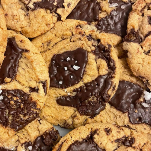 Olive Oil Chocolate Chip Miso Cookies