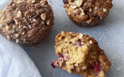 Rabarbermuffins