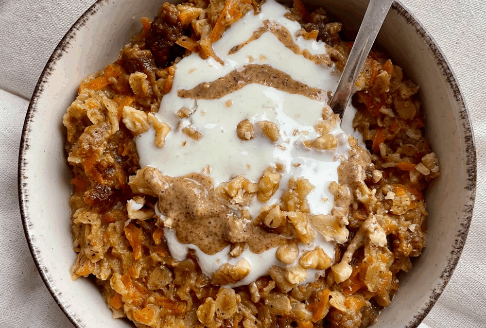 Carrot Cake Oatmeal