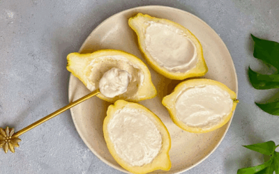 Veganske Lemon Possets
